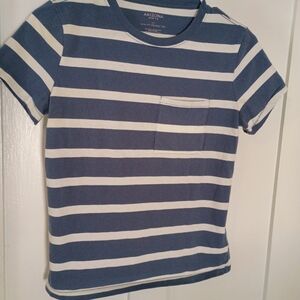 Arizona Jean Company Kids Blue Striped T-Shirt